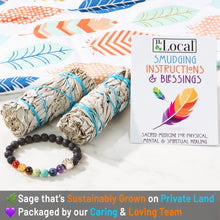 White Sage 2-Pack (with Chakra Bracelet!)