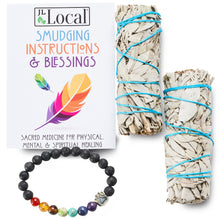 White Sage 2-Pack (with Chakra Bracelet!)